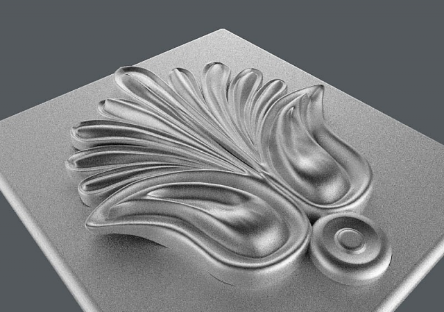 3D модель. Розетка
