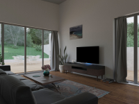 визуализация интерьера частного дома - 3ds max + Ps