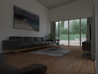 визуализация интерьера частного дома - 3ds max + Ps