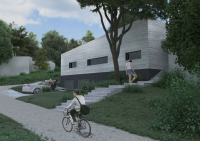 визуализация частного дома - 3ds max + Ps