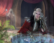 Фан-арт к MMORPG Lineage 2