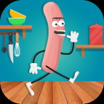Sausage run icon