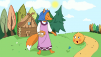 Иллюстрация сказки "Колобок"