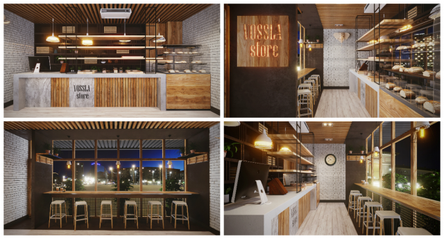 Vossla cafe-store