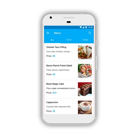 Food/Drink Menu