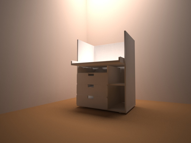 3D моделирование  стола в 3 ds Max