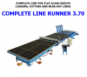 COMPLETE LINE FOR FLAT GLASS SHEETS LOADING