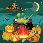 Halloween ресторан Длинный Хвост