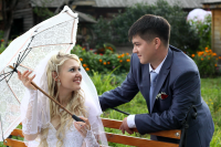 Свадьба, лето 2012, прогулка.