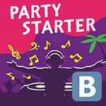 Dirol. Partystarter (промо-приложение для ВКонтакте)