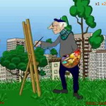 Рекламный ролик для ТВ «Художник»