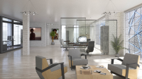 Office interior visualization