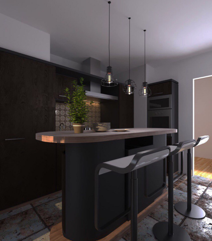 Дизайн- проект кухни 12 кв.м