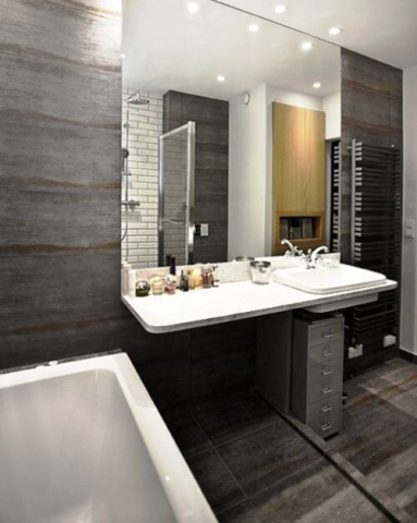 Дизайн- проект ванной и санузла