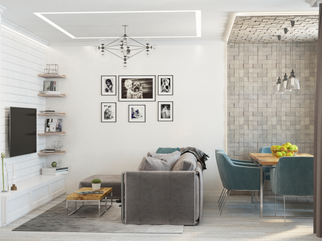 Квартира _117м2_Современная Классика