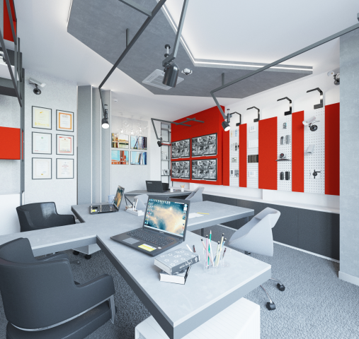 Офис компании_40м2-Современная Урбанистика