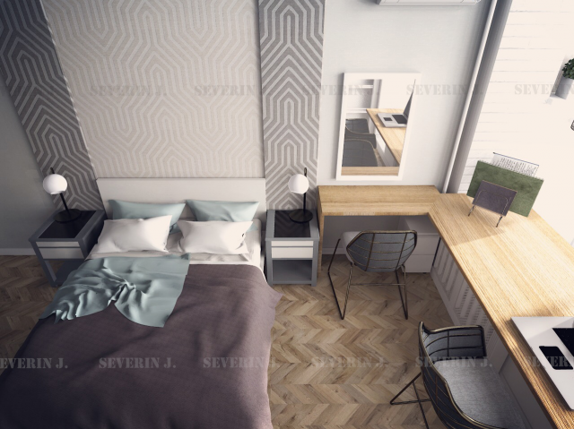 Дизайн-проект Спальни, ул. Кима