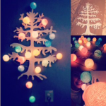 Создание новогодней инсталляции в детской