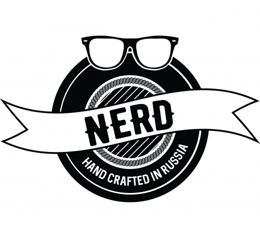 Логотип для бренда "NERD"