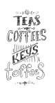 Teas, coffees