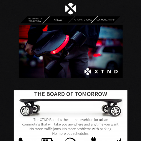 XTND - World’s First Electric Board with AI