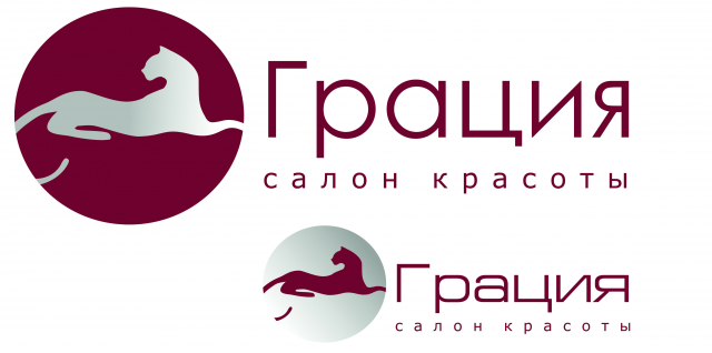 Логотип салона красоты "Грация"
