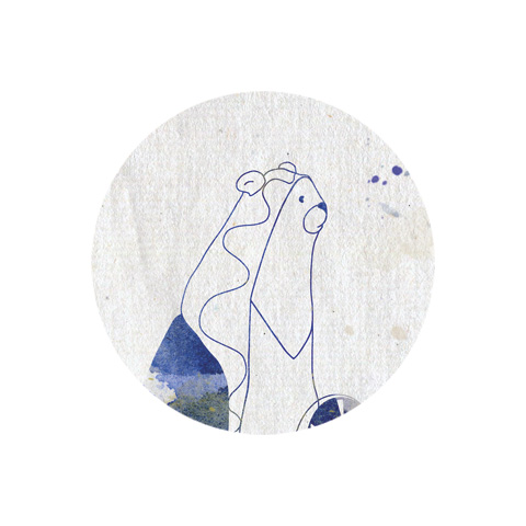 Bear postcard