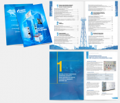 Обложка для буклета "Газпром - Газоавтоматика"