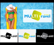 Логотип для туристической компании Multitravel