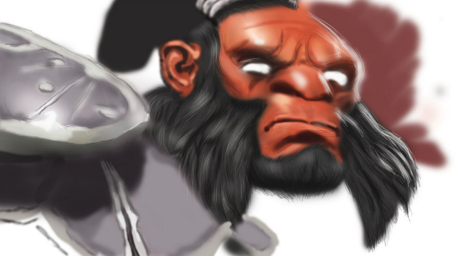 Персонаж игры dota 2 "Axe"
