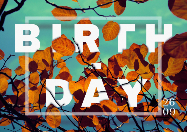 Постер "BirhDay"