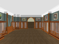 Эскизный дизайн-проект музея ПАГС им.Столыпина в Саратове