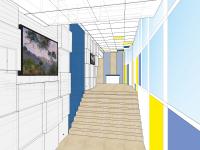 Эскизный дизайн-проект лицея ЛИЕН в г.Саратове