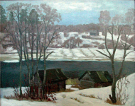 Баньки на р.Мста. х.м. 2002г. част.кол.