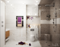 Санузел "Purple". Вид 1