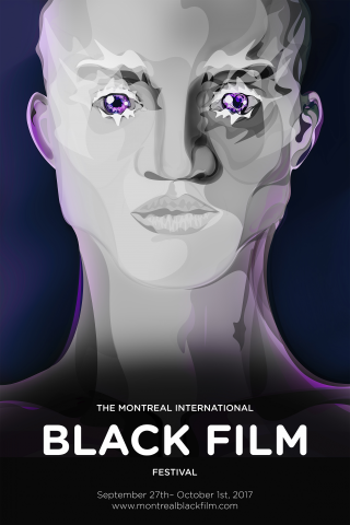 Афиша для The Montreal International Black Folm Festival