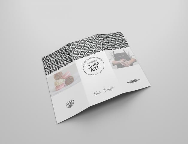 Обложка брошюры для Chef Art