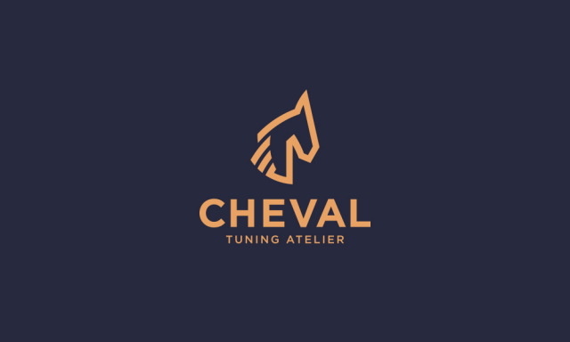 Логотип для тюнинг-ателье "Cheval"