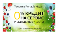 Интернет банер на сайт дилера _Renault_2
