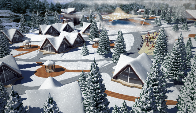 Эскизный проект горячих источников