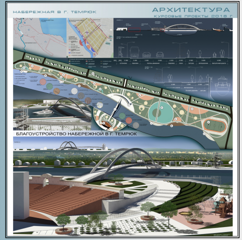 Студенческий проект "Благоустройство набережной"