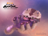 Рисунок "Летающий бизон"