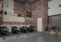 Парикмахерская лофт