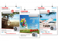 Постеры кондиционеров  Toshiba