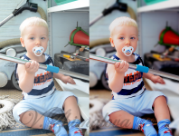 Ретушь детского фото