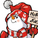 новгодний персонаж (вектор)