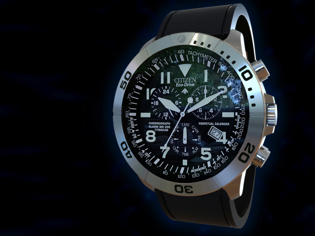 Citizen Eco-Drive E820 (с ригом)