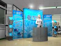 стенды в интерьере