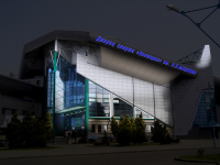 Объемные световые буквы, подсветка фасада