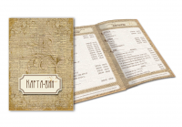 Restaurant menu